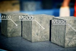 Плотность бетона м200